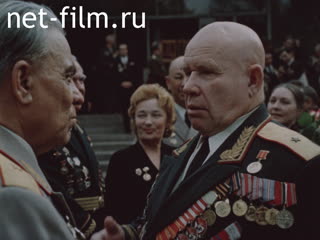 Newsreel Soviet Army 1975 № 28 The greatness of achievement. In his work, as in battle. Festival under the banners of glory.