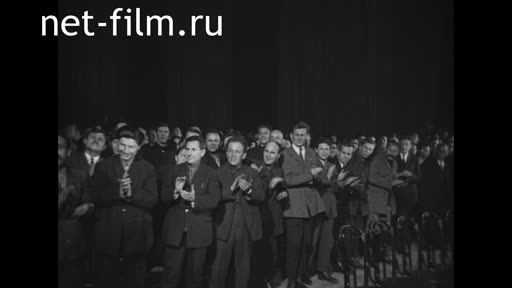 Сюжеты 8-й съезд профессиональных союзов СССР. (1928)
