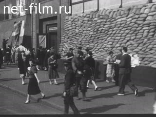 Footage Frontline Moscow. (1941)