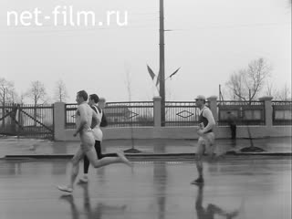 Footage Kokushkino Marathon - Kazan. (1970)