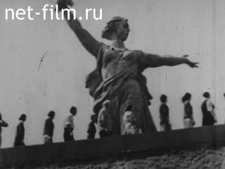 Footage Военная хроника и памятники героям Великой Отечественной войны. (1941 - 1969)