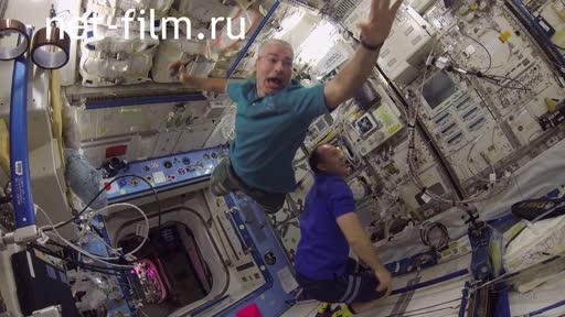 Promotional Badminton on the ISS. (2018)