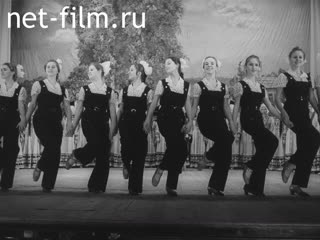 Footage Выступление самодеятельного коллектива во Дворце культуры Череповца. (1975)