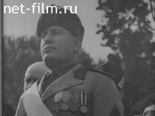 Сюжеты Кинохроника фашистской Италии. (1933)