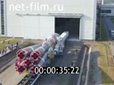 Footage Roscosmos, archive. Preparation and launch of the Soyuz-2.1B launch vehicle. (2021)