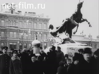 Footage Opening and liquidation of the Constituent Assembly. (1917)