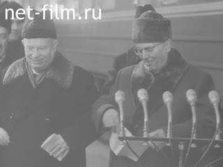 Footage Визит И.Б. Тито в СССР. (1962)