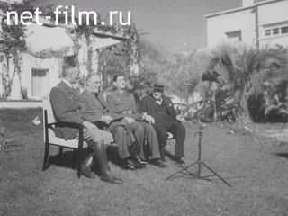 Сюжеты Конференция союзников в Касабланке. (1943)