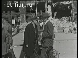 Footage Postwar Germany. (1945 - 1946)