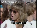 Footage Charity run around the Kremlin. (1993)