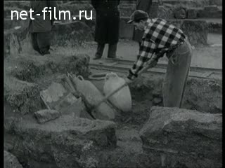 Footage Archaeological excavations. (1930 - 1939)