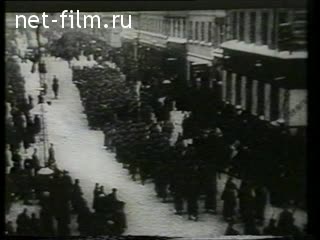 Footage The revolutionary events in Russia in 1917-1918. (1917 - 1918)