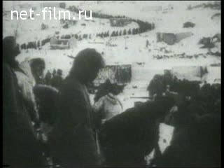 Footage German POWs. (1943)