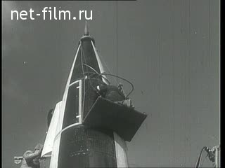 Footage Tests of long-range missiles firing V-2. (1947)