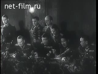 Footage The signing of the Tripartite (Berlin) pact.. (1940)