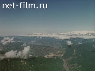 Footage Caucasus Mountains. (1987)