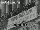 Footage Arrival Daladier E. Algeria. (1939)