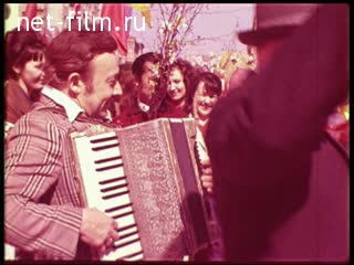 Киножурнал Москва 1975 № 20 Москва, Май, Победа