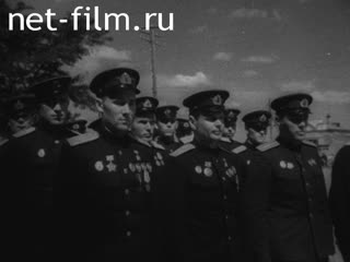 Film Funeral twice Hero of the Soviet Union Lieutenant General Aviation Tokarev.. (1944)