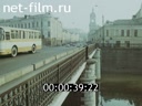 Footage The Streets Of Moscow. (1980 - 1989)