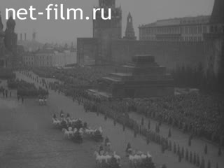 Сюжеты Демонстрации и парады на Красной площади. (1924 - 1935)
