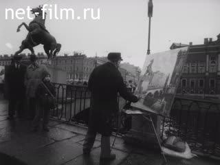 Newsreel Leningrad chronicles 1987 № 30 Special issue for the 70th anniversary of the Great October revolution