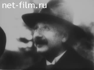 Footage Albert Einstein. (1933 - 1955)