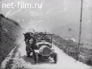 Footage Walking in the Alps. (1910 - 1919)
