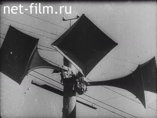 Film Stalin's speech on the radio (USSR for Victory). (1941)