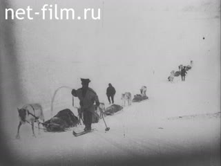 Footage Expedition to the North pole. (1912)