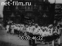 Сюжеты Парад и демонстрация на Красной площади в честь 2 конгресса Коминтерна. (1920)