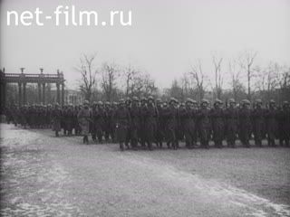 Footage The parade in Potsdam. (1910 - 1919)