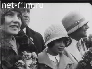 Footage New York welcomes pilots who flew across the ocean. (1920 - 1929)