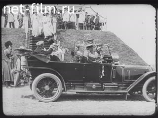 Footage The visit of the French President Poincare to Russia July 7-10. (1914)