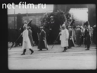 Footage The solemn funeral of the Prince Regent Bavarian Luitpold 19.HP.1912.. (1913)