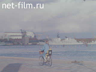 Newsreel Around the USSR 1984 № 200 Soviet-Danish cooperation