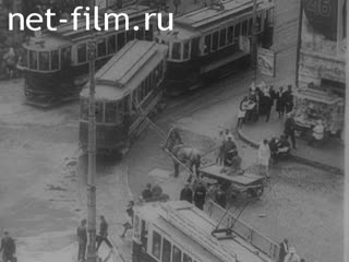 Footage Moscow in the early 1920-ies. (1922 - 1924)