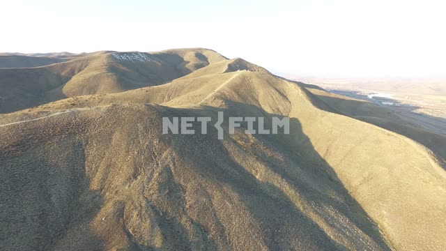Aerofinishera: a kind of Tuvan mountains from the height of bird flight.
On the mountain is visible...