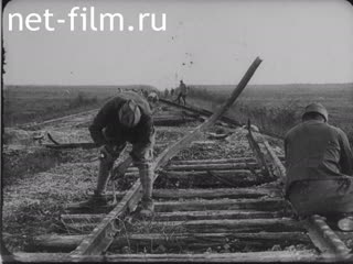 Footage French newsreels of World War period. (1917)
