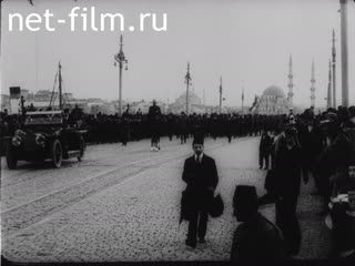 Footage "Emden" in Constantinople. (1915)