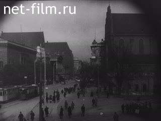 Footage Breslau - the old city of German art. (1920 - 1929)