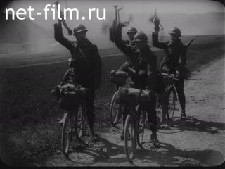 Footage Maneuvers Anglo-French forces in the area of occupations. (1920 - 1929)
