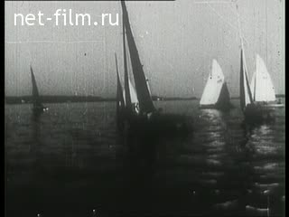 Footage Boats on Lake Balkhash. (1960 - 1970)