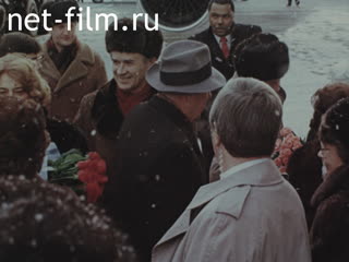 Film Towards A New Meeting At the Highest Level. George Schultz. Negotiations In Moscow.. (1988)