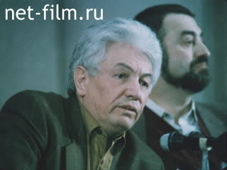 Footage Meeting with Vladimir Voinovich in the House of Cinema. (1989)