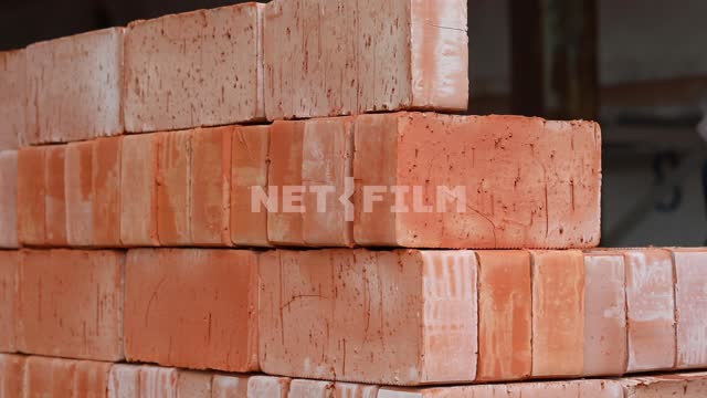 A worker puts the finished brick.
Red, brick factory, brickwork, tuck, work, worker, female, hand,...
