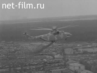 Footage The materials for the newsreel "Soviet soldier" 1986 № 7. (1986)