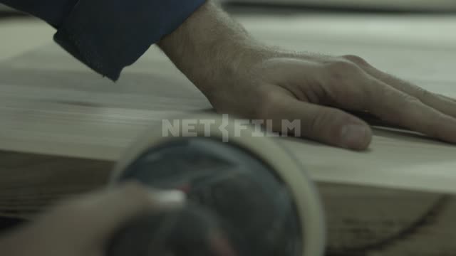 A carpenter polishes a wooden Board Polishing machine, polishing, carpenter, an artisan wooden...