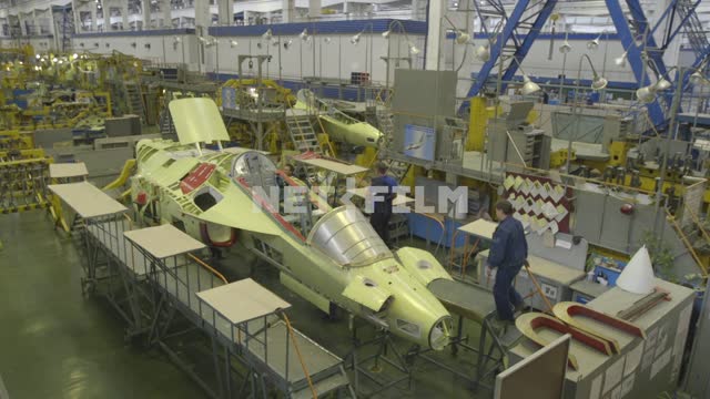 Shop aircraft factory.
Build fighters.
Russia, military aviation, fighter, build, plant, aircraft...