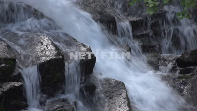 Waterfall in the mountains of Siberia Russia, Siberia, Baikal, nature, Baikal, Baikal nature,...